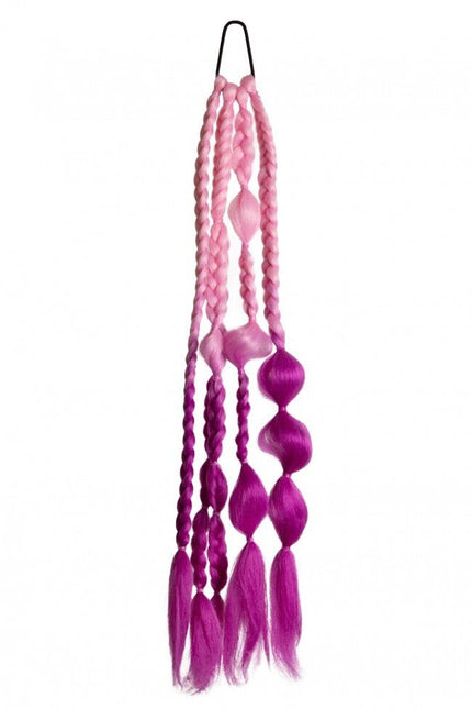 Hair Extension Festival Soft Pink/Hot Pink van PXP Professional Colours koop je bij Partywinkel
