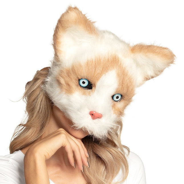 Halfmasker Kat van Boland koop je bij Partywinkel