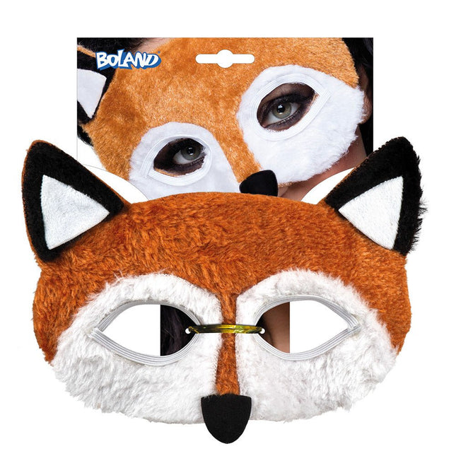 Halfmasker Pluchen Vos van Boland koop je bij Partywinkel