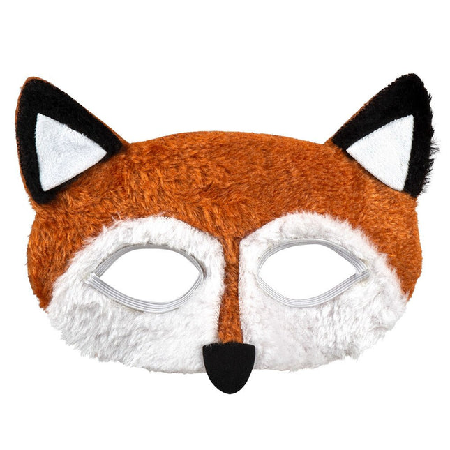 Halfmasker Pluchen Vos van Boland koop je bij Partywinkel