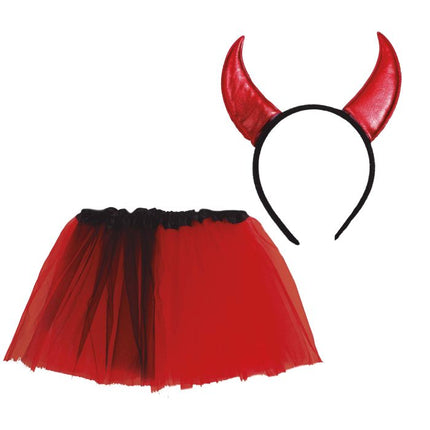 Halloween Accessoireset Duivel 2 delig van Fiestas Guirca koop je bij Partywinkel