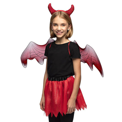 Halloween Accessoireset Meisje Duivel 3 delig van Boland koop je bij Partywinkel