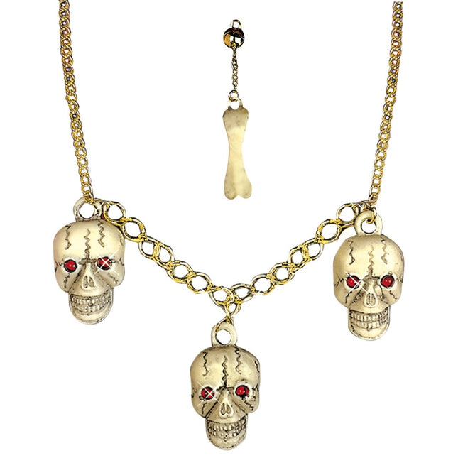 Halloween Accessoireset Skelet 2 delig van Widmann koop je bij Partywinkel