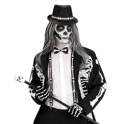 Halloween Accessoireset Skelet 4 delig van Widmann koop je bij Partywinkel