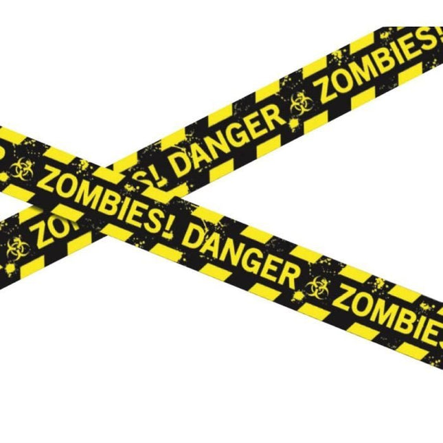 Halloween Afzetlint Crime Scene 6m van Fiestas Guirca koop je bij Partywinkel