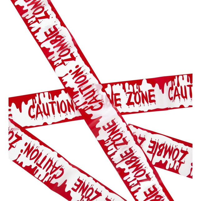Halloween Afzetlint Zombie Zone 7,2m van Widmann koop je bij Partywinkel