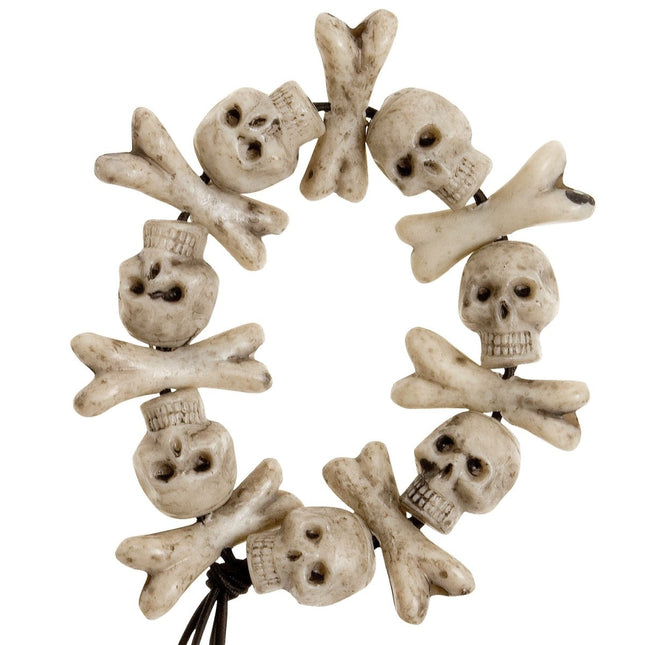 Halloween Armband Schedels van Widmann koop je bij Partywinkel