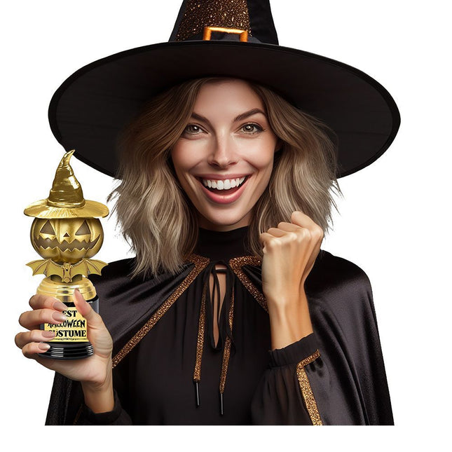 Halloween Award Pompoen 22cm van Fiestas Guirca koop je bij Partywinkel