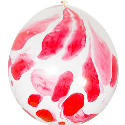 Halloween Ballonnen Bloed 30cm 6st van Folat koop je bij Partywinkel