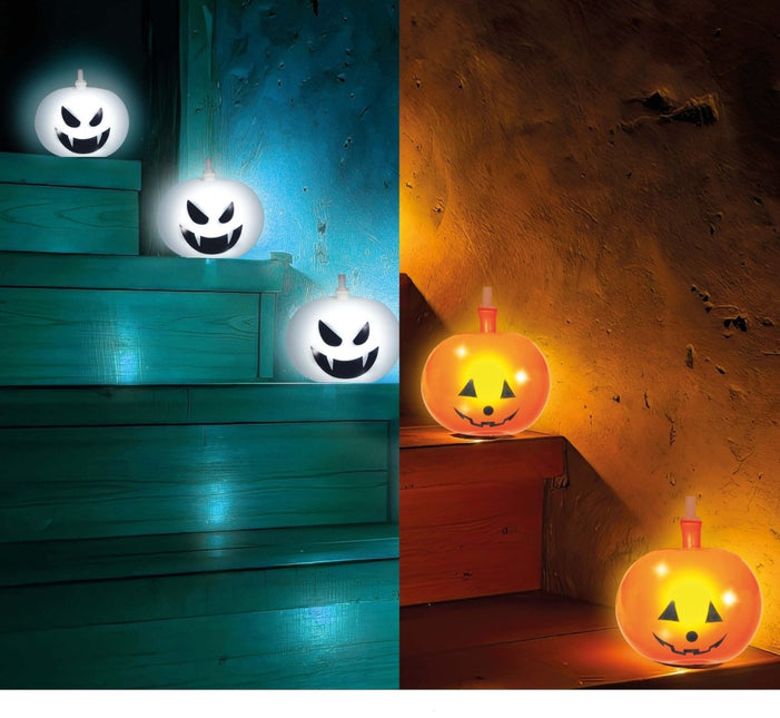 Halloween Ballonnen Met Licht 5st van Fiestas Guirca koop je bij Partywinkel