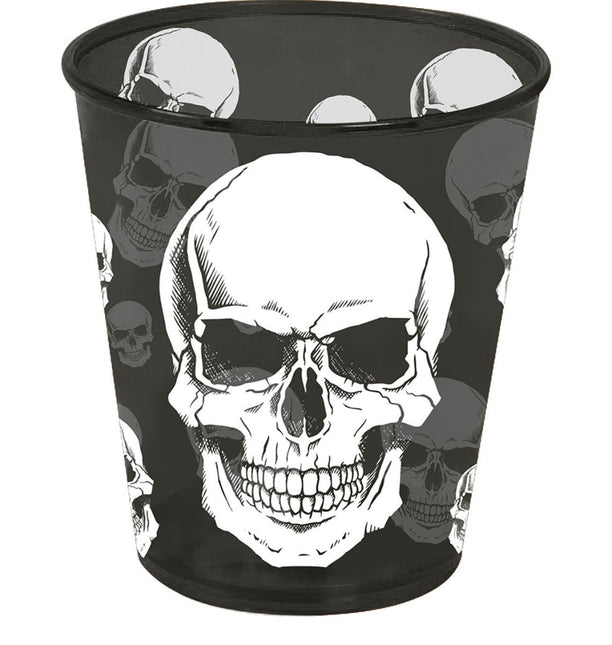 Halloween Beker Doodshoofd 10cm van Fiestas Guirca koop je bij Partywinkel