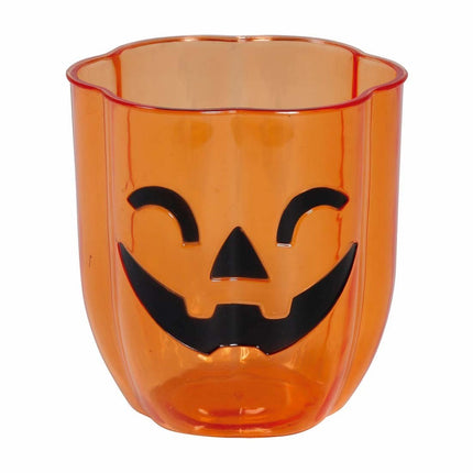 Halloween Beker Pompoen 10cm van Fiestas Guirca koop je bij Partywinkel
