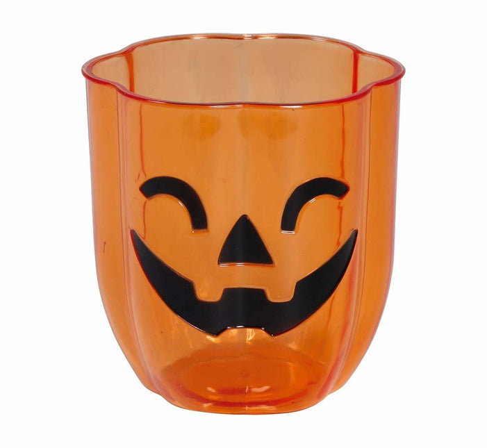 Halloween Beker Pompoen 10cm van Fiestas Guirca koop je bij Partywinkel