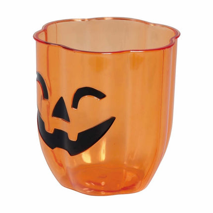 Halloween Beker Pompoen 10cm van Fiestas Guirca koop je bij Partywinkel