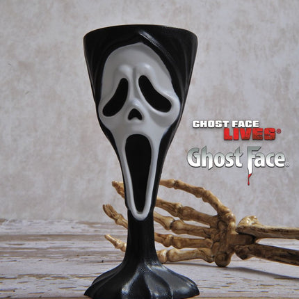 Halloween Beker Zwart Wit Geest van Ghostface koop je bij Partywinkel