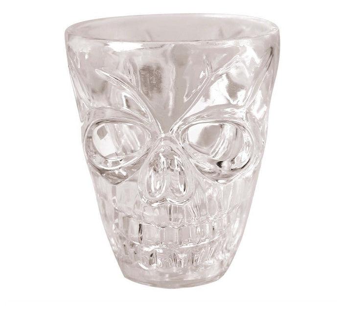 Halloween Bekers Doodshoofd 4st van Fiestas Guirca koop je bij Partywinkel