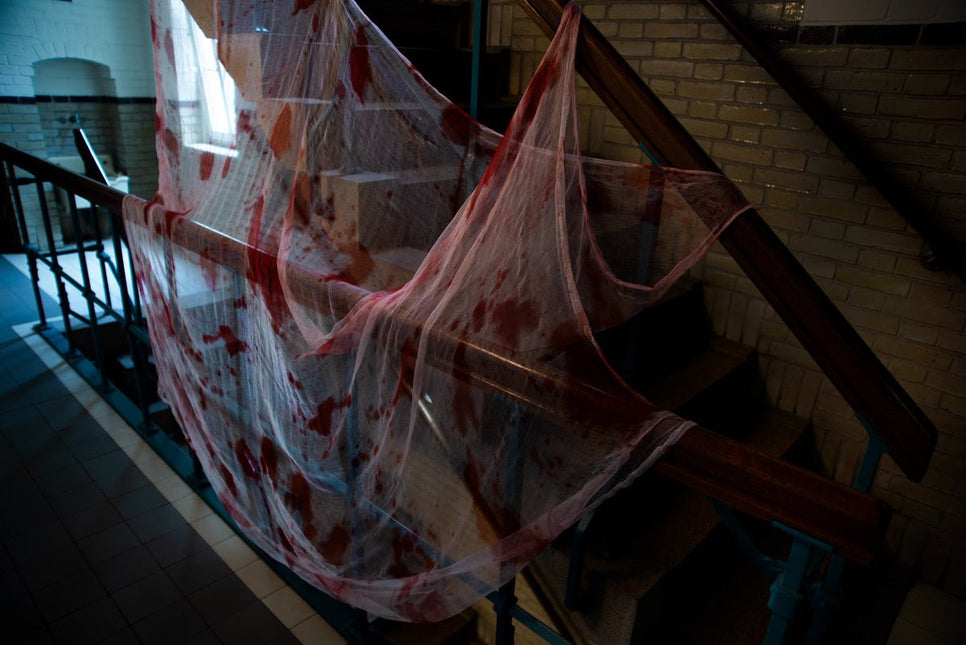 Halloween Bloederig Kleed 2,5m van Folat koop je bij Partywinkel