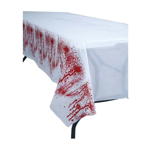 Halloween Bloederig Tafelkleed 2,7m van Fiestas Guirca koop je bij Partywinkel