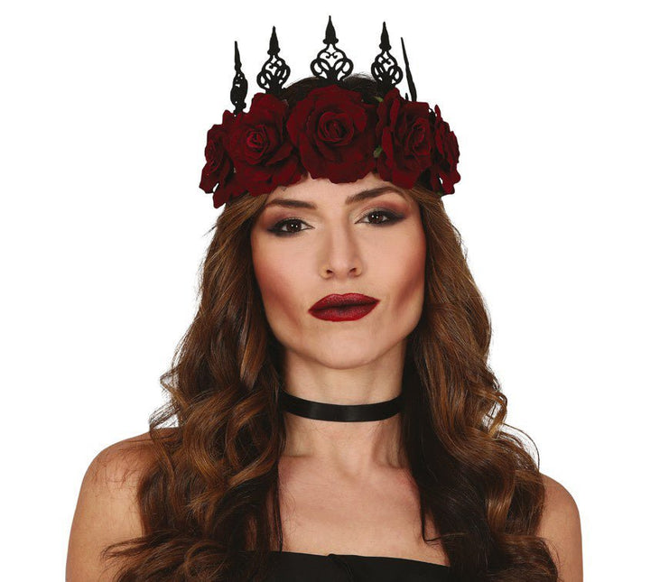 Halloween Bloemenkrans van Fiestas Guirca koop je bij Partywinkel