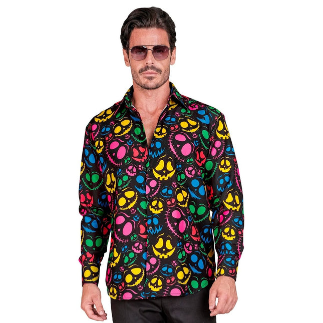 Halloween Blouse Heren Geesten van Widmann koop je bij Partywinkel