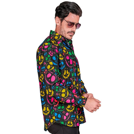 Halloween Blouse Heren Geesten van Widmann koop je bij Partywinkel