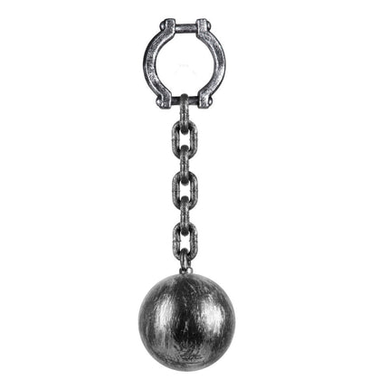 Halloween Boevenbal Aan Ketting 53cm van Boland koop je bij Partywinkel