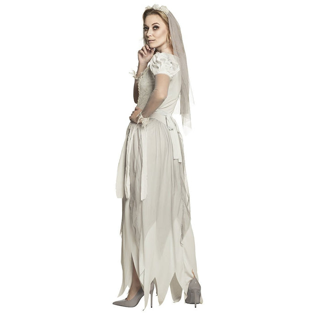 Halloween Bruid Kostuum Spook van Boland koop je bij Partywinkel
