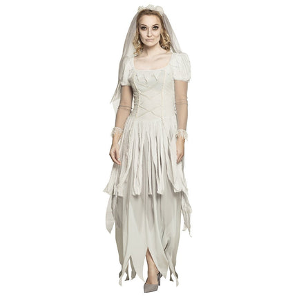 Halloween Bruid Kostuum Spook van Boland koop je bij Partywinkel