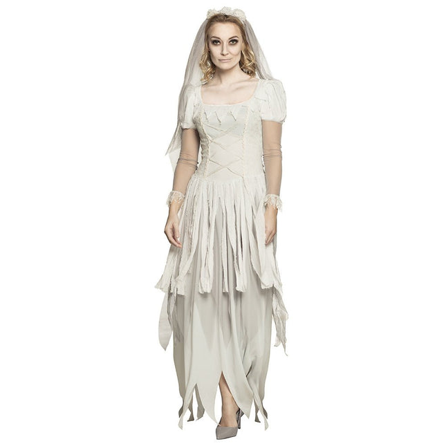 Halloween Bruid Kostuum Spook van Boland koop je bij Partywinkel