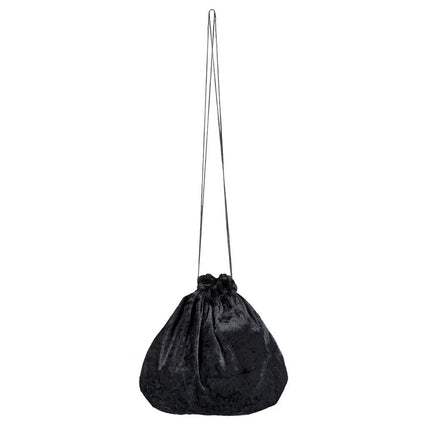 Halloween Buidel Tas Zwart 25cm van Boland koop je bij Partywinkel