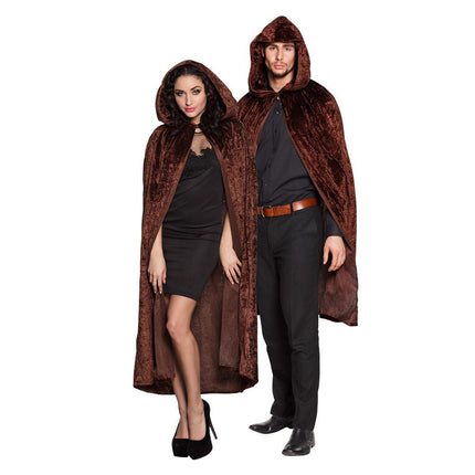 Halloween Cape Bruin 1,7m van Boland koop je bij Partywinkel
