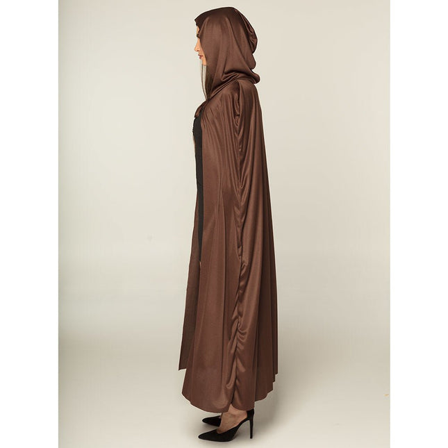 Halloween Cape Bruin 1,8m van Boland koop je bij Partywinkel