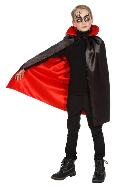 Halloween Cape Kind Dracula van Wilbers & Wilbers koop je bij Partywinkel