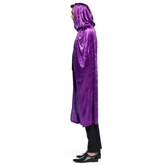 Halloween Cape Paars 1,7m van Boland koop je bij Partywinkel