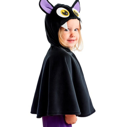 Halloween Cape Zwart Vleermuis van Widmann koop je bij Partywinkel