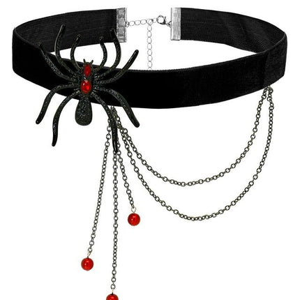 Halloween Choker Spin van Widmann koop je bij Partywinkel