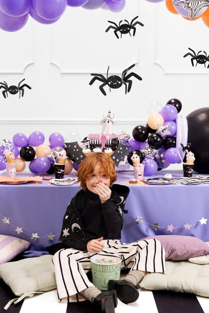 Halloween Decoratie Spinnen 5st van Partydeco koop je bij Partywinkel