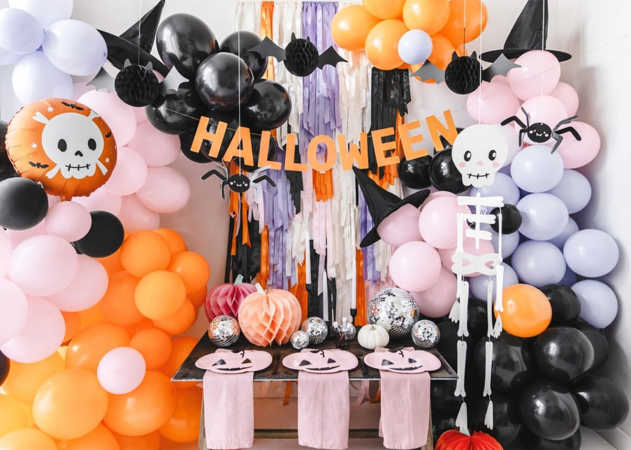 Halloween Decoratie Spinnen 5st van Partydeco koop je bij Partywinkel