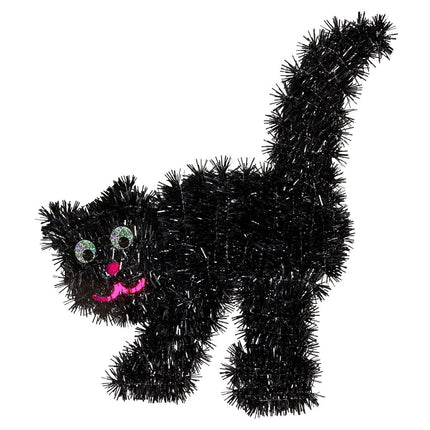 Halloween Deurbord Zwarte Kat 36cm van Widmann koop je bij Partywinkel