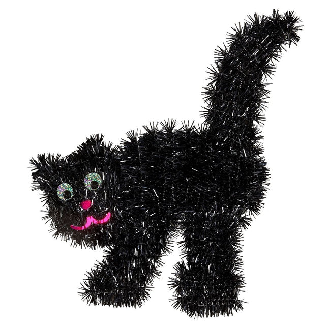 Halloween Deurbord Zwarte Kat 36cm van Widmann koop je bij Partywinkel