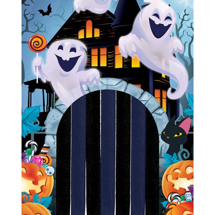 Halloween Deurgordijn Spoken 2,45m van Fiestas Guirca koop je bij Partywinkel