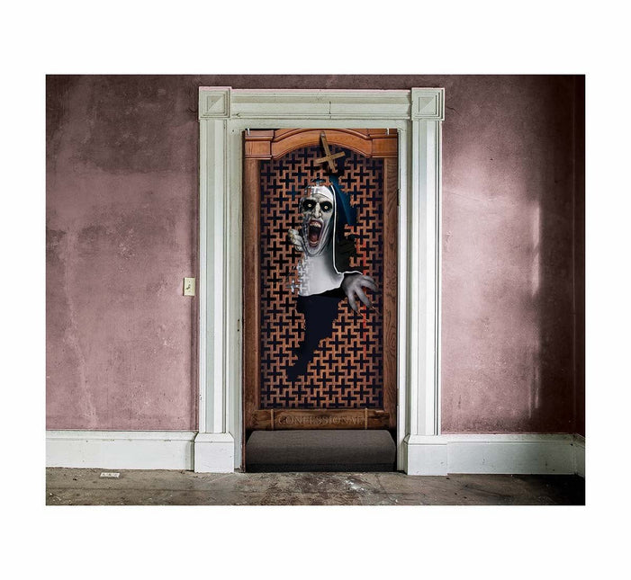Halloween Deurposter Horror Non 120cm x 79cm van Fiestas Guirca koop je bij Partywinkel