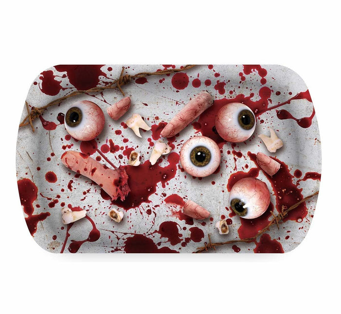 Halloween Dienblad Bloed 29cm van Fiestas Guirca koop je bij Partywinkel