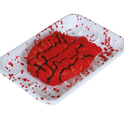Halloween Dienblad Hersenen 18cm van Fiestas Guirca koop je bij Partywinkel