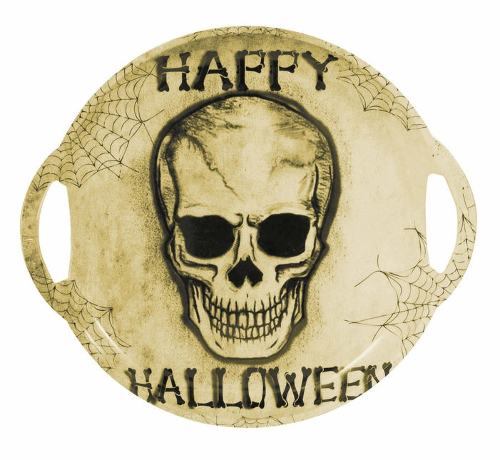 Halloween Dienblad Skelet 30cm van Fiestas Guirca koop je bij Partywinkel