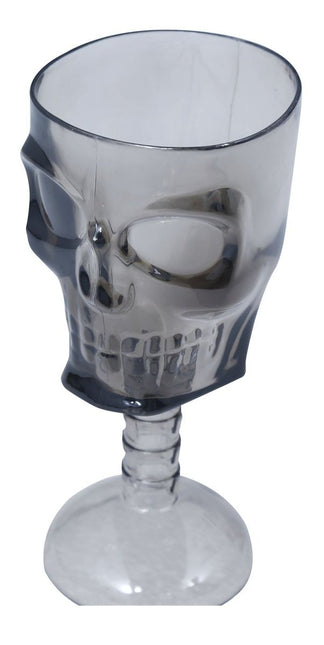 Halloween Doodshoofd Glas 18cm van Fiestas Guirca koop je bij Partywinkel