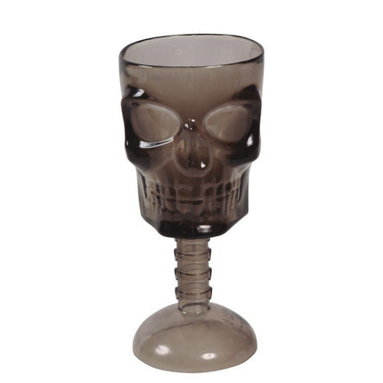 Halloween Doodshoofd Glas 18cm van Fiestas Guirca koop je bij Partywinkel