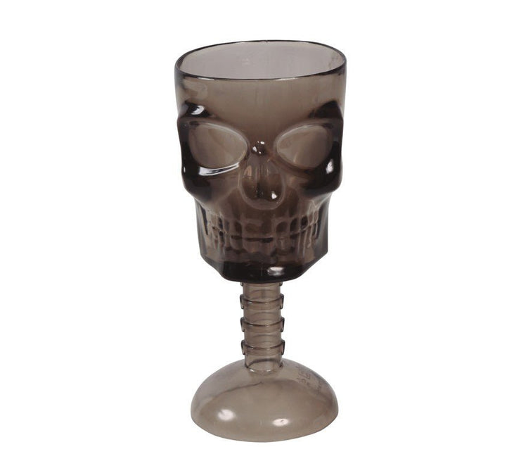 Halloween Doodshoofd Glas 18cm van Fiestas Guirca koop je bij Partywinkel