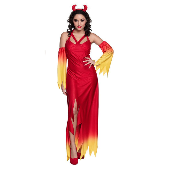 Halloween Duivel Kostuum Rood M van Boland koop je bij Partywinkel
