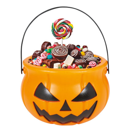 Halloween Emmer Pompoen 11cm van Fiestas Guirca koop je bij Partywinkel